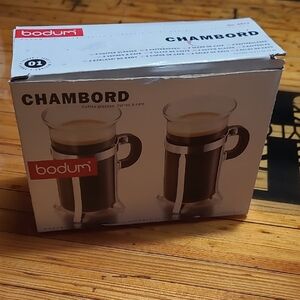 Bodum Chambord Coffee Glasses Set